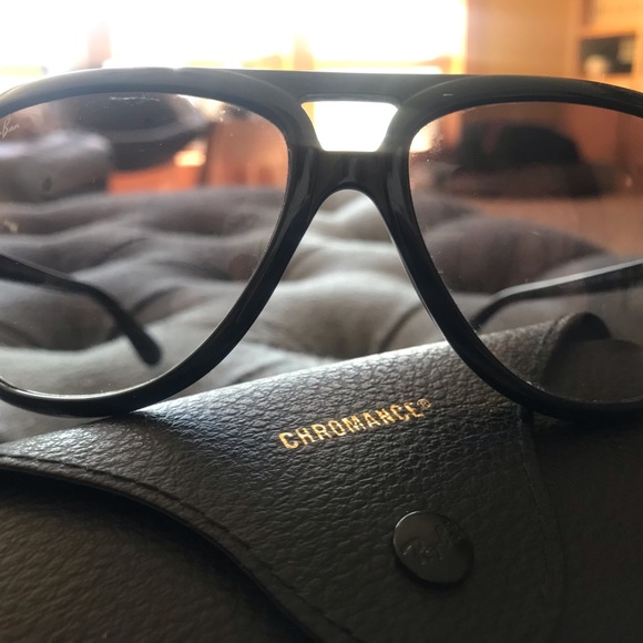 Authentic Ray ban 59mm pilot aviators black sunglasses - Picture 9 of 9